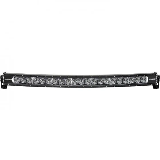 340053 – RIGID IND Light Bar, LED Bulb 40 Inch Length Curved 21 Clear Bulbs Multi Color Option Back Lighting 179 Watt...